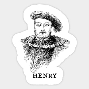 Henry VIII Sticker